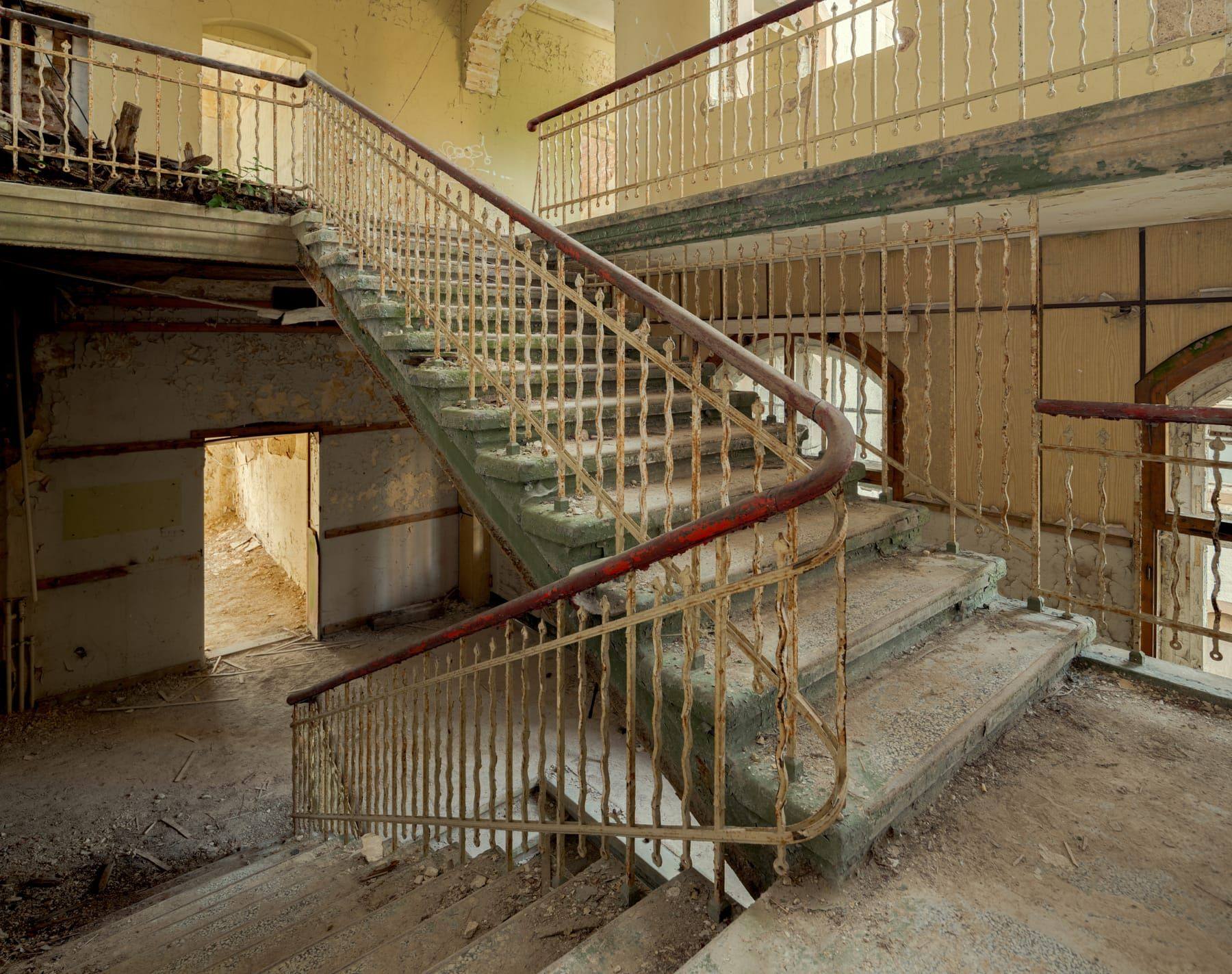 Historisches Treppenhaus in einem Bestandsgebäude