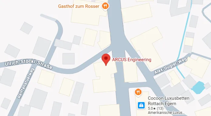 Map of the Bavaria office, Nördliche Hauptstraße 19, Rottach-Egern